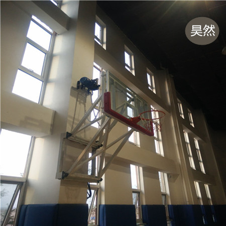 室內(nèi)電動懸掛式液壓籃球架